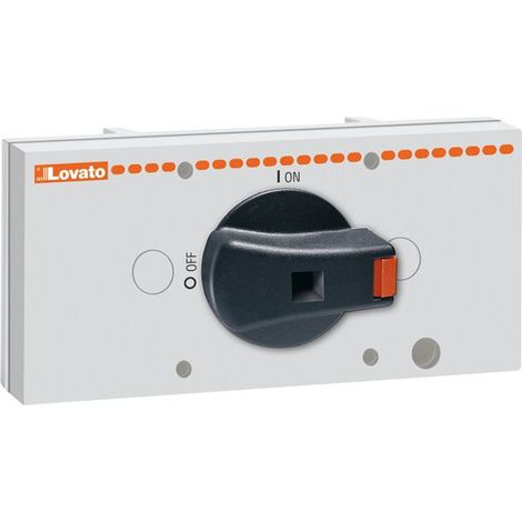 Cerrojo mecánico Lovato gax5000 con llave disyuntor (1/2)