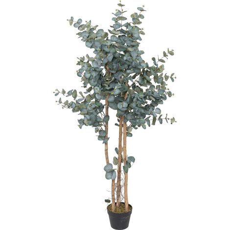 Planta eucalipto decorativo artificial verde 65x50x150h cm (1/5)
