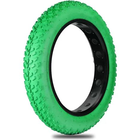Pneus for vélo électrique 20 pouces Pneus 20x4.0 Pneus Fat Bike 20x4 Pneus Fat Bike couleur 20x4.0 Roue avant de motoneige électrique, pneus Fat Bike de plage, VTT 20 pouces, pneus Fat Bike 35 (1/5)