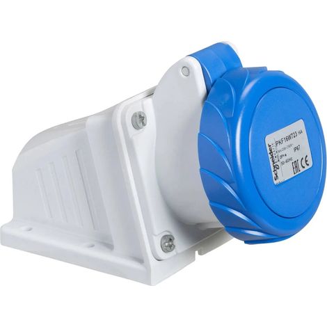[NEUWERTIG] B-Ware Schneider Wandsteckdose Steckdose Cee Dose Pratika Buchse Sockel Schraubklemmen