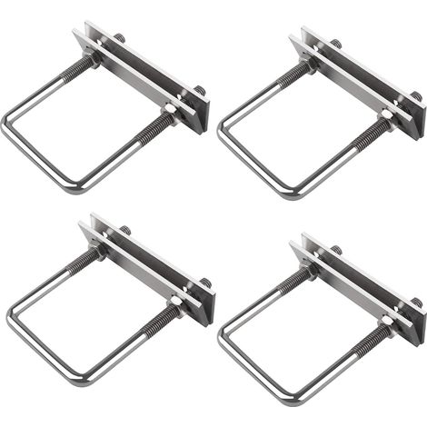 Boulons En U, Boulon en U en Acier Inoxydable, U-Bolt Pour Fixation Barre de Toit, Bride de Fixation, Pour Jardin, Cour, Fixation RV, Plomberie, Installation Solaire Fixe (1/5)