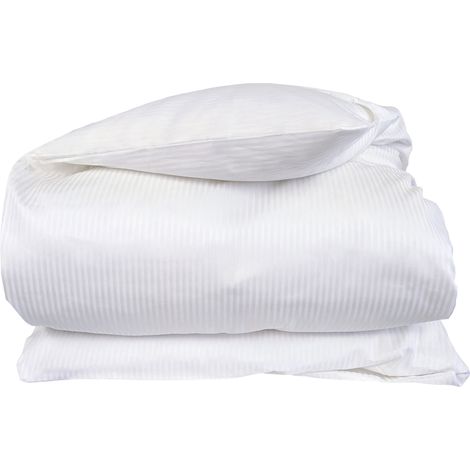 Housse de couette satin de coton GRAND HÔTEL 140x200 cm (1/5)