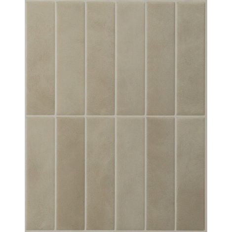 Selbstklebende Wandfliesen x4, 29,03x22,86cm - Smart Tiles Morocco Tangier Klebefliesen 3D Fliesenaufkleber für Bad & Küche (1/5)
