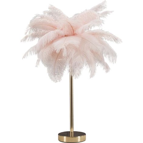 LÁMPARA DE MESA PALM ROSA CM Ø 40X55 (1/5)
