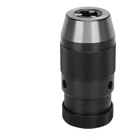 Mandrin de perçage sans clé à verrouillage automatique avec adaptateur pour tours électriques, outils portatifs 0-16 mm B16