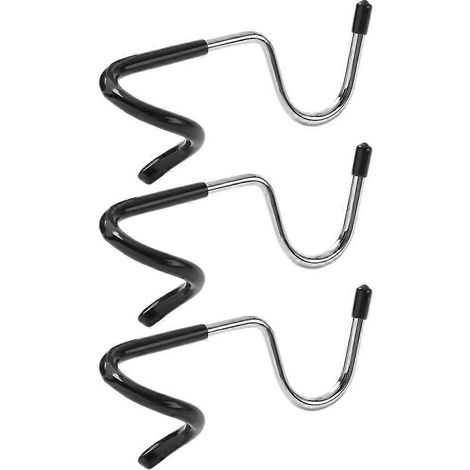 Lot de 3 crochets en acier pour poteaux, supports universels pour lanternes de camping, crochets pratiques pour branches d'arbres (1/5)