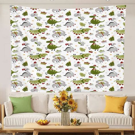 Tapis Murale - 200x150 cm - Polyesther - Décoration Murale Salon Chambre Dormitoire - 1 Pièce (1/5)