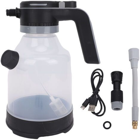 Vaporisateur électrique pour plantes, alimenté par batterie rechargeable, 3 L, portable, avec buse rotative (1/5)