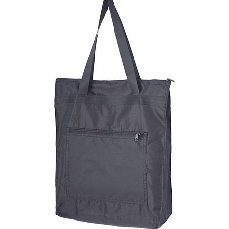 Grand sac à provisions pliable imperméable (noir)-Fei Yu (1/2)