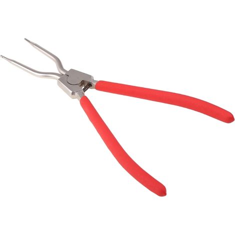 Herramienta expansora con resorte de repuesto para limpiar cubos como bolsillos de puertas. (rojo) 1 pieza