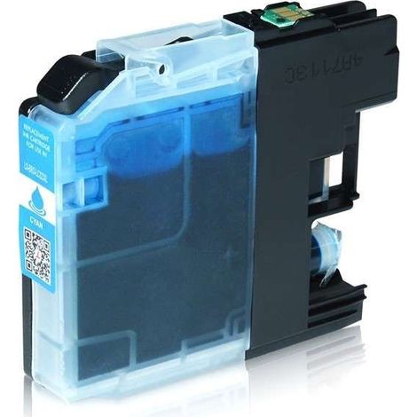 Brother LC-223 Cyan - Kompatible Patrone