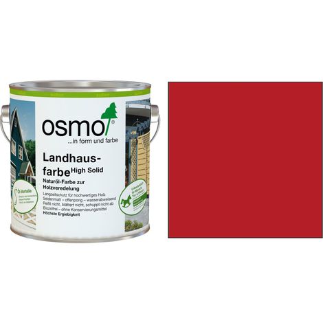 Osmo Landhausfarbe Karminrot 0,75 l - 11400126