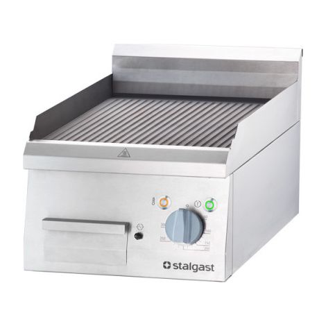 Plancha électrique striée 4 kW - Stalgast (1/5)