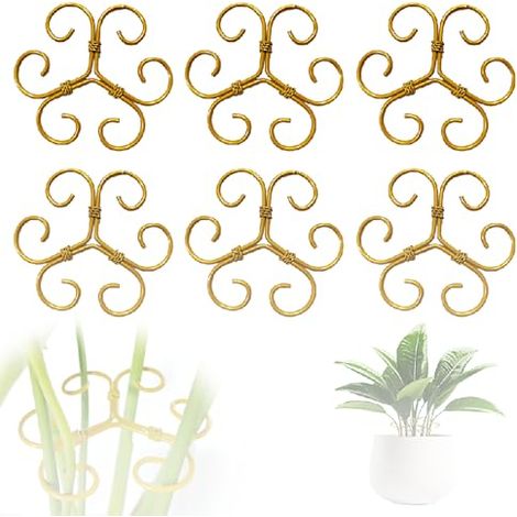 Tuteur empilable en fibre naturelle pour la croissance verticale, support extensible pour les plantes grimpantes d'intérieur et les racines aériennes, pour Monstera, Pothos et autres. (1/5)