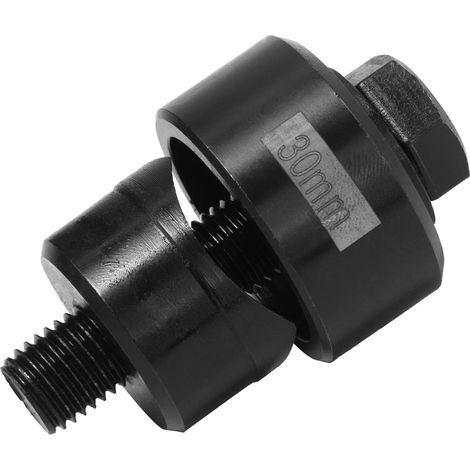 Metalllocher Ø 30 mm Sechskant Spülenschneider Edelstahl Lochöffner Stahlblech Lochstanze für Spüle, Stahlplatte, Edelstahl, Metall