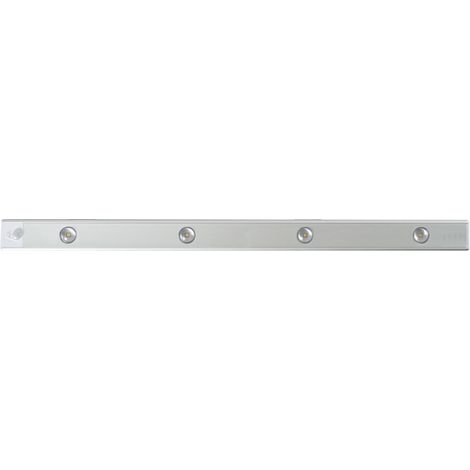 Spots LED sous meuble REV, 2 W, CCT, 140 lm, chaud à froid, IP20, argent, 60 cm