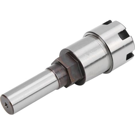Milling Cutter Extension Collet Shank, 1-2 Inch High Speed Steel Straight Shank Chuck Holder, Easy Stable Precision Floor Installation for Engraving Machine Cutting (1/5)