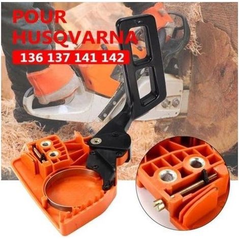 pair Frein poignée Embrayage Couvercle de pignon pour Husqvarna 136 137 141 142 tronçonneuse pièces( grande qualité) (1/4)