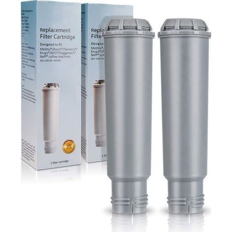 KLVGTIFS PU - Filterkartusche für Krups Claris F088 Kaffeemaschinen, Homegoo Wasserfilter kompatibel mit Melitta etc. (2er-Pack) (1/5)