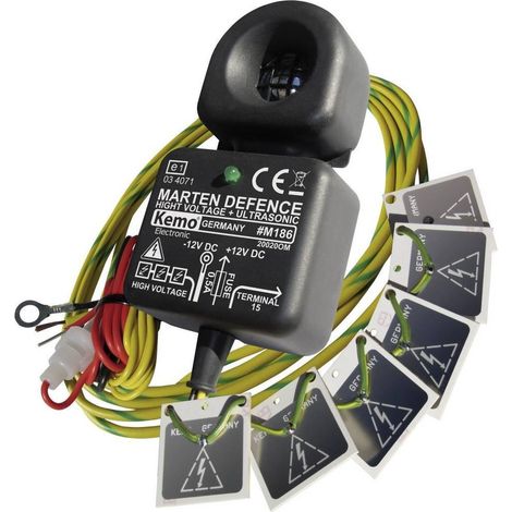 R KEMO M186 PULSADOR ULTRASÓNICO PARA ROEDORES