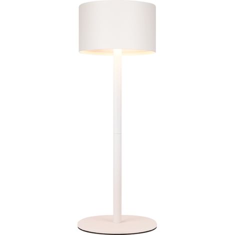 GBLY LED Tischlampe kabellos dimmbar - Höhenverstellbare Schreibtischlampe mit Touch (3000K/4500K/6000K), USB-C Schnellladung, IP44 wasserdicht für Homeoffice, Büro, Schlafzimmer Modern in Schwarz