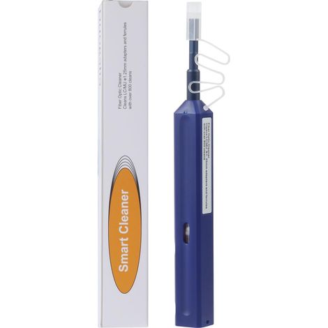 Lntyq Stylo de Nettoyage pour Fibre Optique en un Clic pour les Connecteurs MU/LC de 1,25 mm (Violet)