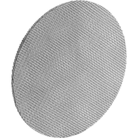 Runder, mehrlagiger Kaffeefilter aus gesintertem Edelstahl, 53,5 mm Durchmesser, 150 µm Filterfeinheit. (1/5)