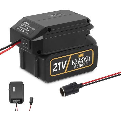 Convertisseur Batterie 18V Vers 12V Adapté Makita Convertisseur DIY Alimentation Pour Vélo Électrique Voiturette de Golf