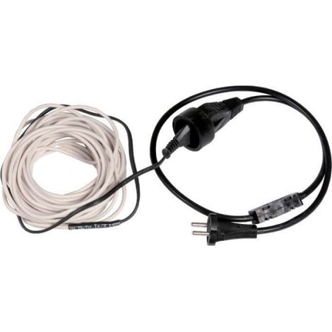 Câble souple chauffant avec revêtement silicone Longueur 24 m (1/2)