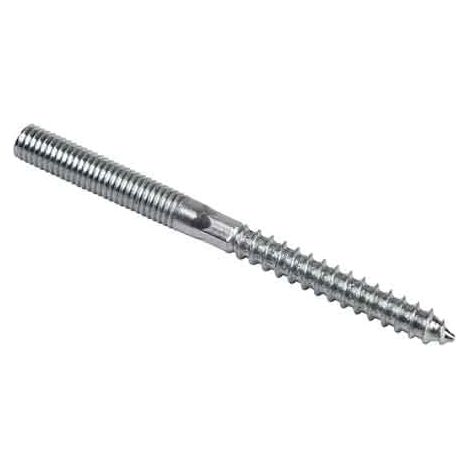 Tornillo de doble rosca 8x80 mm