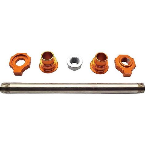 Kit d'axe arrière de moto avec écrou de blocage, entretoise de moyeu de roue et bague pour KTM EXC EXCF SXF XCF HUSQVARNA FC FX TC TE 125 250 350 (1/5)