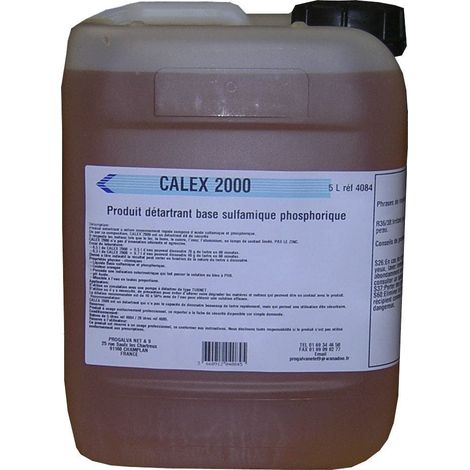 Détartrant CALEX 2000 Bidon 5L - Progalva