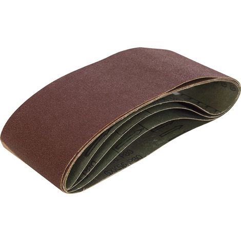 BANDES ABRASIVES 75 X 533 MM 5 PCS GRAIN 40 TRITON 713502