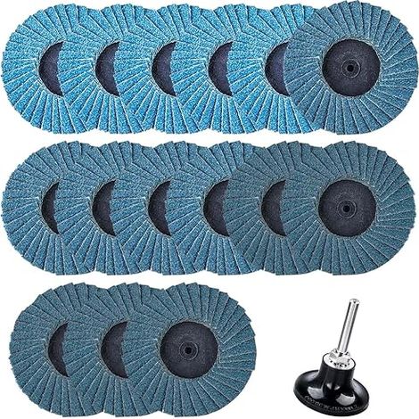 Flap Discs for Drill, 40/60/80 Grit (1/5)