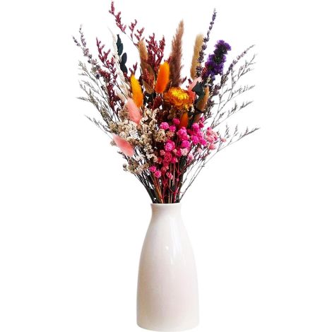 35 Pièces Fleurs Séchées, 45cm Fleurs Sechees Naturelles Décoration de Table, Fleur Sechees Decoration, pour Maison Arrangement Mariage Bureau Deco Salon Chambre Anniversaire (1/5)