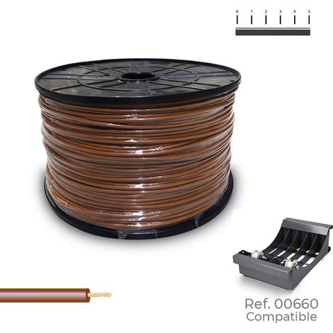 SEDILES Cavo flessibile H07Z1-K 450/750V 1.50mm² colore marrone 500m (bobina Ø26x15cm)