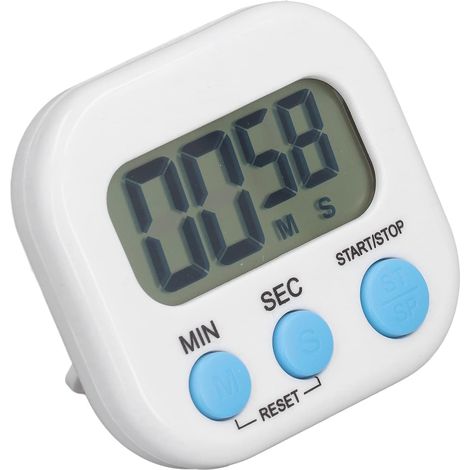 Minuteur électronique Luqeeg à grand écran avec alarme sonore (1/4)