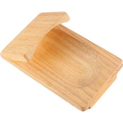Pince à huître - Ouvre-huître - Protecteur d'ouvre-huître - 138 cm - Couleur bois - Bois de pin - Outil de pince à huître - Pour cuisine, maison, extérieur, barbecue, camping - Ustensile de cuisine -  (1/5)