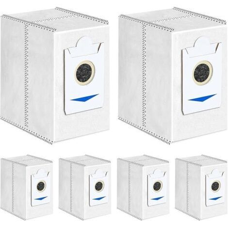bolsas para aspiradora robot Ecovacs DEEBOT T30 Pro Omni, accesorios para aspiradora robot T30 Omni, bolsas de polvo de gran capacidad de 3,4 L (1/5)