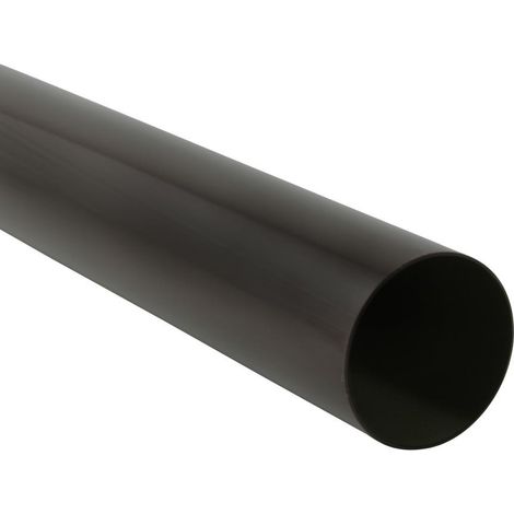 Fallrohr DN 75 braun 2,5 m lang