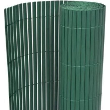 Maison Exclusive - Gartenzaun Doppelseitig 90x400 cm Grün