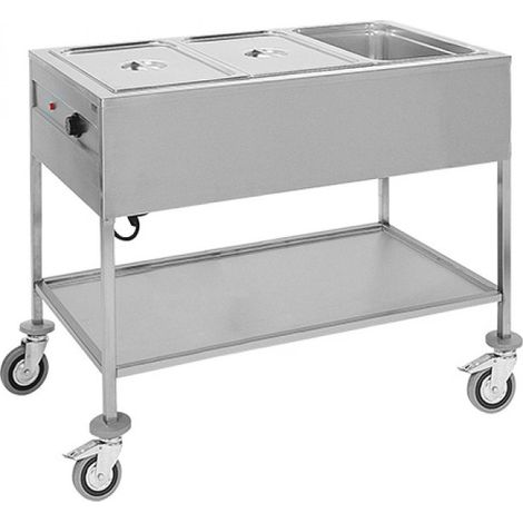 Chariot bain marie - Emga