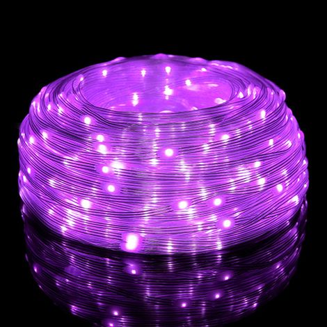Guirlande Lumineuse LED - 10 M - Extérieure Intérieure - Pour Jardin Sapin Balcon Terrasse - Décoration Festive Noël (1/5)