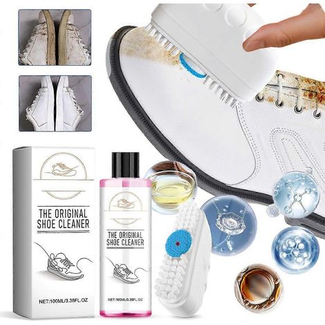 Crème nettoyante multifonctionnelle pour chaussures blanches, détachant (1/4)