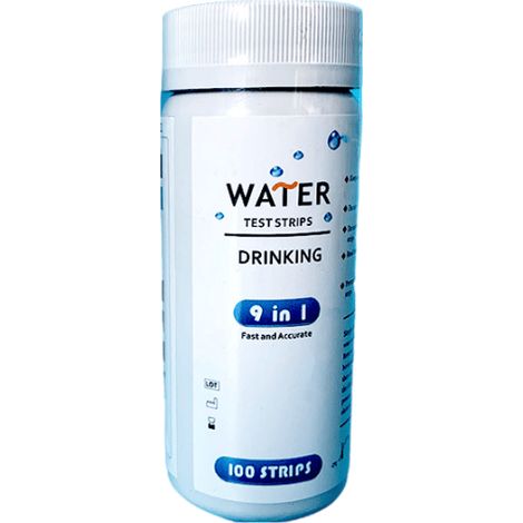 Bandelettes de test pour eau potable (100 unités) (1/5)