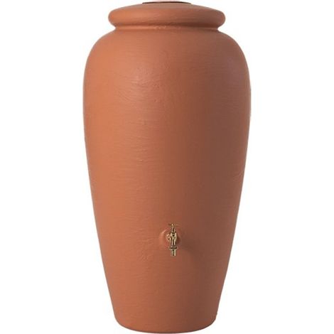 300-Liter-Wassertank 300-Liter-Gartenamphore mit Wasserhahn Regenwassertank 68 x 129 cm Dekorative Wassertanks (1/5)