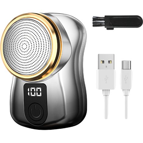 Rasoir Électrique Mini - USB Rechargeable - Étanche Corps Entier - Pour Homme et Femme - Voyage et Maison - 1 Pièce (1/5)