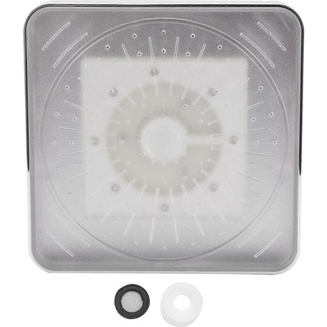 Pommeau de douche LED 6 pouces avec 7 couleurs changeantes, pulvérisateur de douche innovant pour salle de bain et maison.