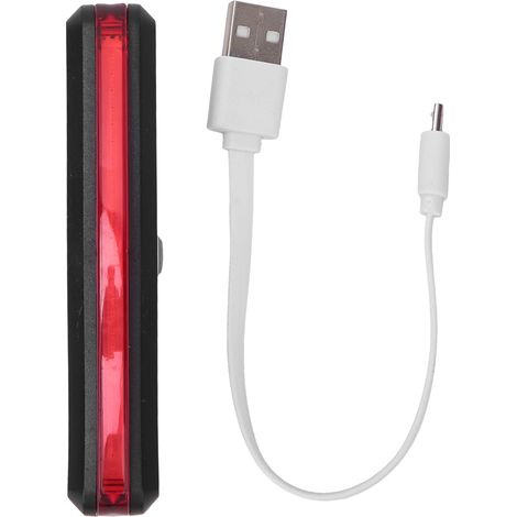 Lampe arrière de vélo USB rechargeable, feu stop LED sécurité pour cyclisme (1/5)