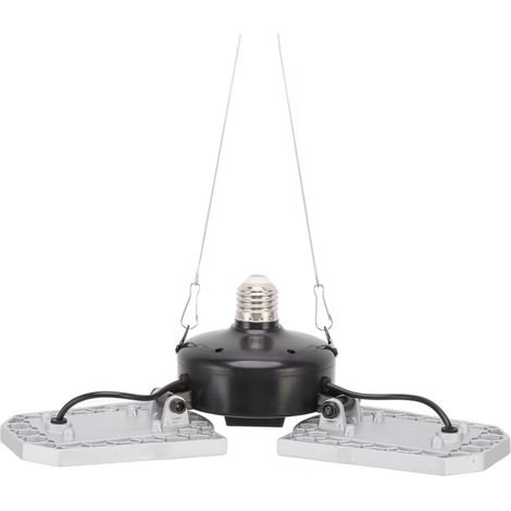 220V 3-flammige Pflanzenleuchte, faltbar, E27-Schraubfassung, 240 LEDs, rot-blaues Farbspektrum, wasserdicht, geeignet für den Innenbereich (1/5)